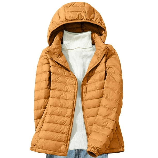 Parkas de manga larga para mujer, chaqueta de plumón con capucha, estilo coreano, corta, talla extra grande, chaqueta cálida de plumón blanca, abrigo para mujer