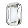 thumbnail image 1 of Adecuado para Apple Watch 4 generación, funda blanda transparente con todo incluido, funda protectora de TPU galvanizada para reloj S8, 1 of 6