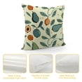 thumbnail image 4 of SHANXI Slices Cute Summer Hand Drawn Green Fruits Fruit Pillow Covers Pillowcases Home Decor Bed Couch Sofa Office Living Room Cushion 20x20in, 4 of 5