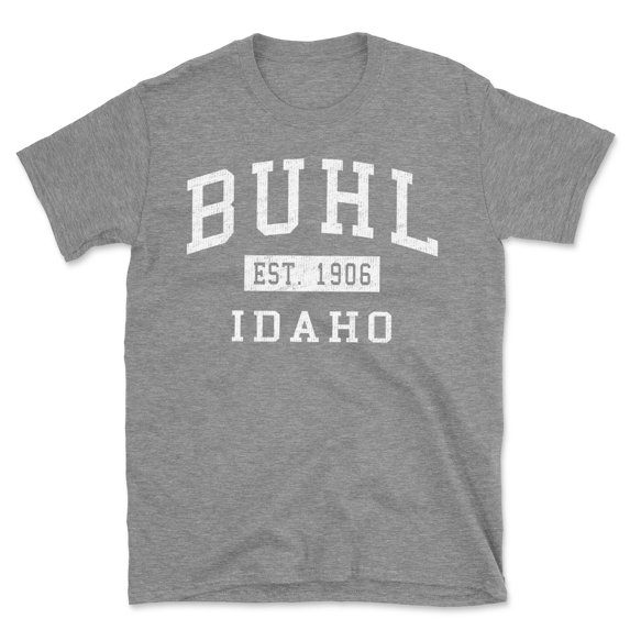 Buhl Idaho Classic Established Men's Cotton T-Shirt