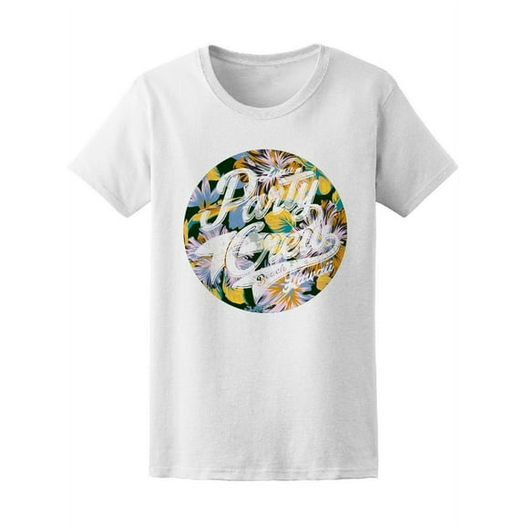 Tropical Luau Party Crew Hawaii T-Shirt Women -Image by Shutterstock, Female x-Large