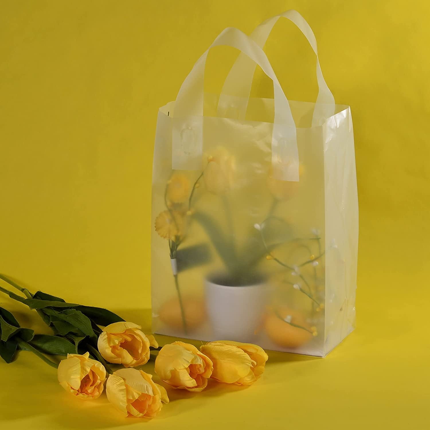 Plastic Carrier Bags forte Gilet Shopping supermarché magasin Traiteur Sac FA