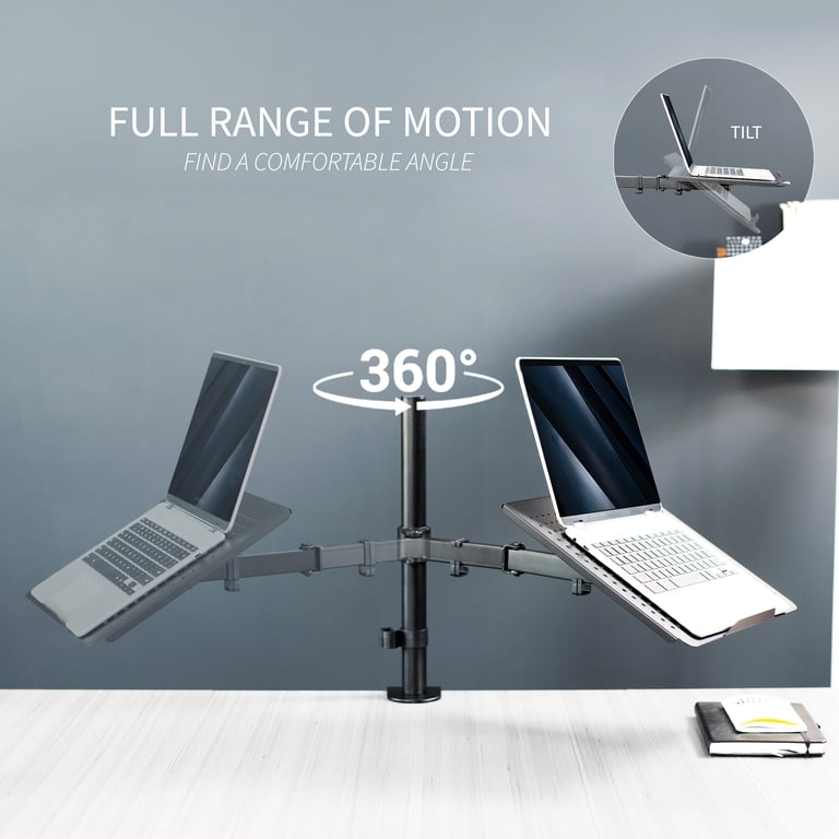 Vivo Desk Extender M074 Single Laptop Desk Mount, Full Motion Laptop ...