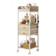 thumbnail image 1 of Carrito organizador de maquillaje DongRong Rolling con 2 cajones, 1 of 7