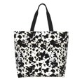 thumbnail image 1 of Balery Cow Skin 1 Bolsa Tote Estilo Estético con Cremalleras, Bolsa de Hombro, Bolsa de Compras Grande y Plegable, 1 of 8