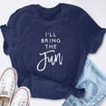 thumbnail image 2 of EcoLoom I'll Bring The Fun Wild Friend Party Group Short Sleeve Unisex T Shirt, 2 of 6