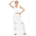 thumbnail image 5 of Falda larga con detalles de encanje Roman Fashion /Juvenil, 238 (Blanco) blanco UNITALLA, 5 of 5