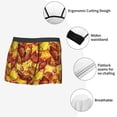 thumbnail image 6 of Balery Autumn Mosaic Maple Leaves Men's Boxer Briefs, Soft and Breathable Cotton Underwear with nylon Waistband-Small, 6 of 9