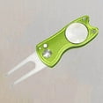 thumbnail image 1 of tredstone Golf Pitch Divot Repair Switchblade Ball Marker Groove Cleaner Light Green, 1 of 9