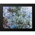 thumbnail image 2 of Grayscale 24x19 Black Modern Framed Museum Art Print Titled - Eroded Stucco III, 2 of 5