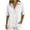 White, variant on OGLCCG Women's Waffle Golf Shirts Half Button Short Sleeve Collard T-Shirt Summer Casual Tennis Work Athletic Tops,Light Blue