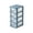 Blue, variant on FastXmas 4 Layer Plastic Drawers - Small Desktop Organizer with Transparent Drawers, Tabletop Multi Layer Storage Box for Home, Office, Stationery, Jewelry and Cosmetics(12 Inch)
