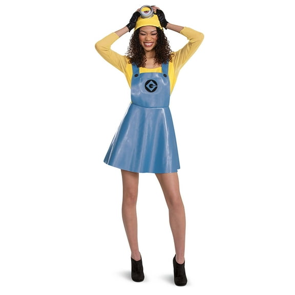 Minion Female Deluxe Adult Costume (Stuart)