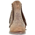 thumbnail image 5 of Circle G by Corral Womens Fringe Studded Round Toe Cowboy  Ankle Boots, 5 of 5
