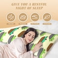 thumbnail image 4 of Lsque Turtle On Skateboard Body Pillow Case Cover,Ultra-Soft Microfiber Bed Pillow Cases 20x54 inches,Elegant Bedding,Breathable Durable Pillow Cover with Envelope Closure, 4 of 8