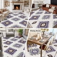 thumbnail image 6 of Rectangle Area Rug 6x9ft,Farm Aztec Pattern Washable Carpet Non-Slip Runner Accent Rugs Indoor Floor Mat for Bedroom Living Room Decor,Southwest Wind Bohemian Art, 6 of 9