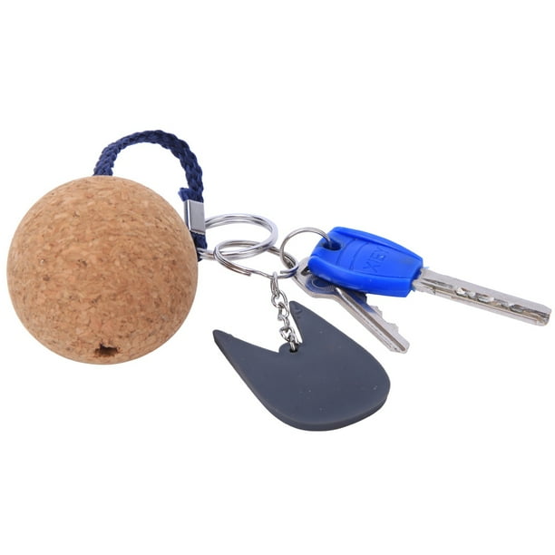 5cm Cork Floating Keychain, Sturdy Durable Floating Key Chain, For