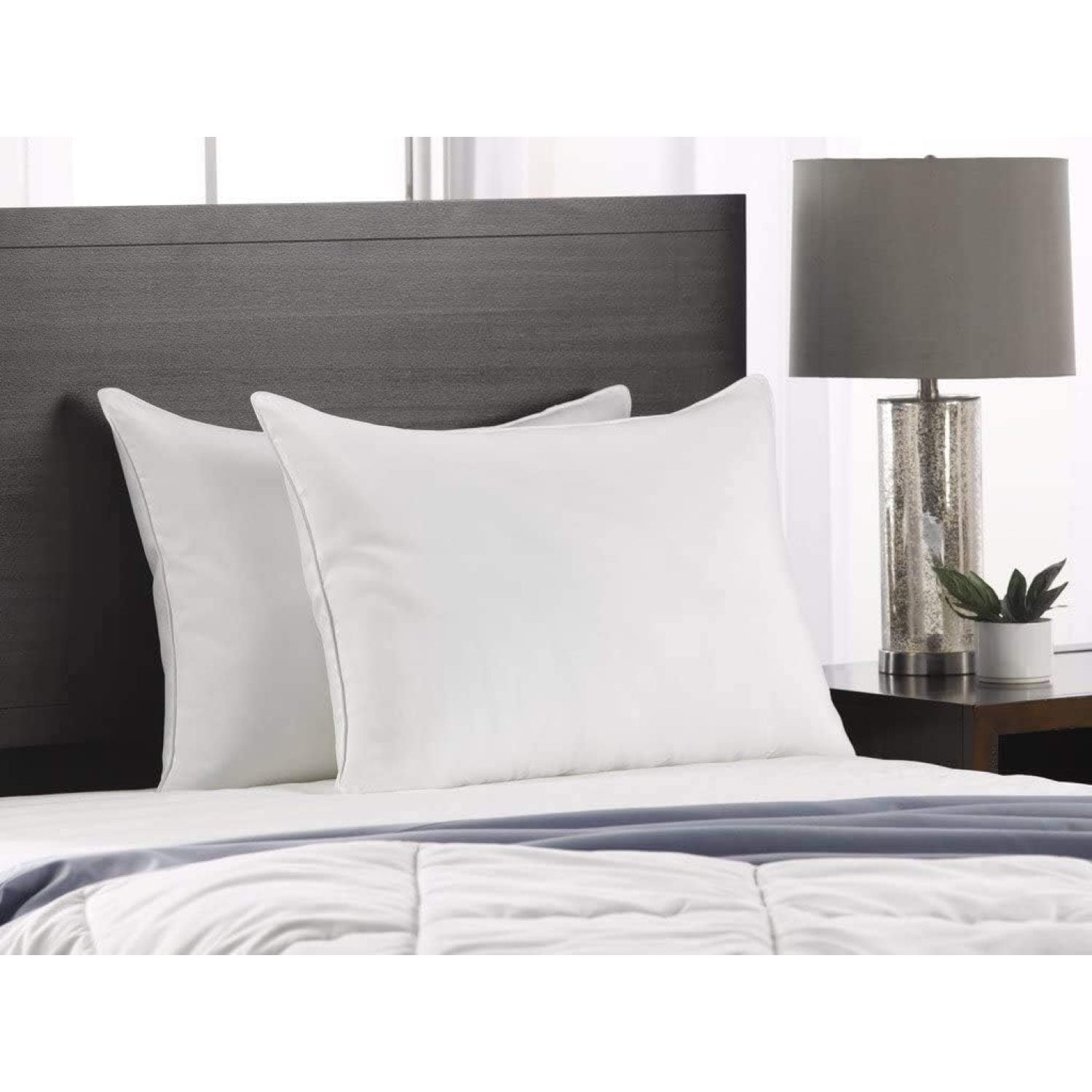 Exquisite Hotel Soft King Size Bed Pillows 2 Pack White Hotel Pillows