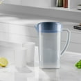thumbnail image 3 of PUREKKI 3L Capacity Clear Plastic Pitcher with Filter Lid and Volume Scale for Cold Drinks Iced Tea Lemonade Milk Beverages Kitchen Party Reusable Container, 3 of 6