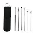 ONHUON Innovative Spring EarWax Cleaner Tool Removal Kit 6in1 Ear