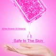thumbnail image 5 of For Apple iPhone 12 Mini 5.4 inch Tough Defender Sparkling Liquid Glitter Heart Case Cover Pink, 5 of 5