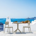 thumbnail image 7 of Compamia Lucy Outdoor Bistro Set 3 Piece with 27 inch Table Top Taupe, 7 of 7