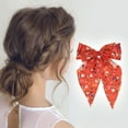 thumbnail image 2 of Unique Bargains 1 Pc Stylish Ribbons Hair Clips Hairdo Clips Red, 2 of 5