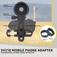 thumbnail image 2 of Adaptador de smartphone SVBONY SV218 para telescopio, 2 of 9