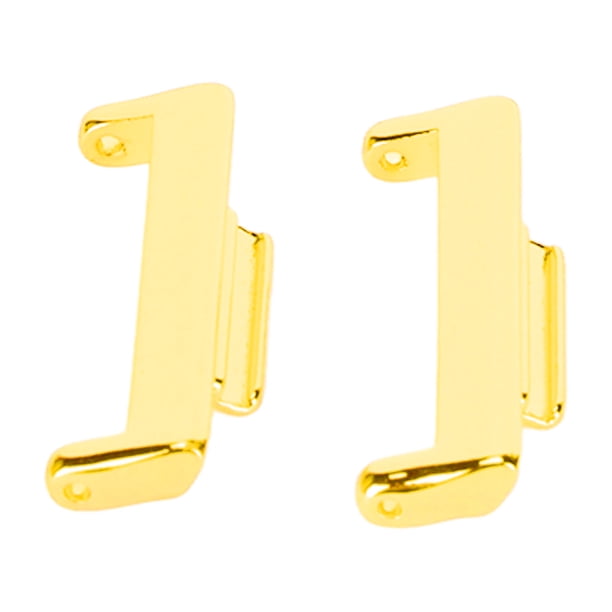 Conector de correa de reloj de Metal, adaptador de conexión de correa de reloj Simple y elegante, repuesto para ajuste de 2, 20mm de diámetro interior, 2 uds.