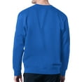 thumbnail image 2 of Men's Starter Royal Edmonton Oilers Player Grid Fleece Pullover Sweatshirt, 2 of 3