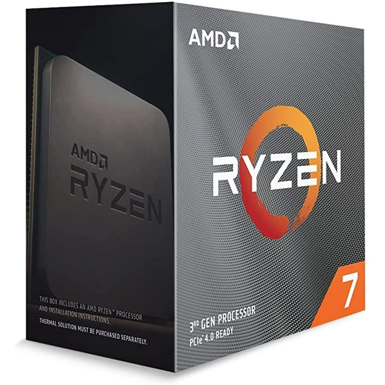without - 8-Core AMD Ryzen (100-100000926WOF) AM4 Processor Cooler 5700X 3.4 Wraith GHz 7