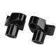 thumbnail image 5 of Black 1In Handlebar 1 1/2In Risers for Harley Dyna Softail Sportster XL 883 1200, 5 of 5