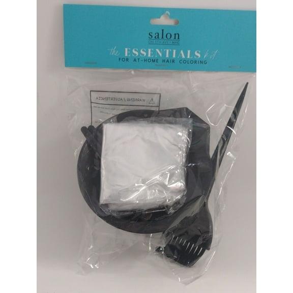 Salon Essentials Professional Hair Coloring Tool Kit with Mixing Bowl