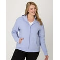 thumbnail image 5 of Hanes EcoSmart Women's Full-Zip Fleece Hoodie, 5 of 11