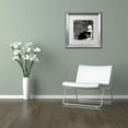 thumbnail image 4 of Trademark Fine Art "Travel With Your Cat" Canvas Art by Color Bakery, White Matte, Silver Frame, 4 of 4