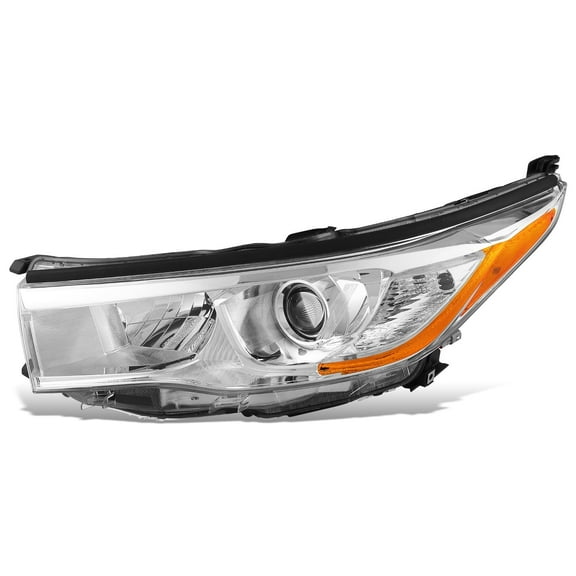 DNA Motoring For 14-16 Toyota Highlander Left Driver Side Factory Style Projector Headlight Replacement
