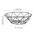 thumbnail image 2 of Frutero para encimera de cocina, moderna cesta de alambre de metal para verduras, ideal para pan y aperitivos, soporte decorativo para frutas y verduras, ideal para encimera, mesa o centro de mesa., 2 of 8