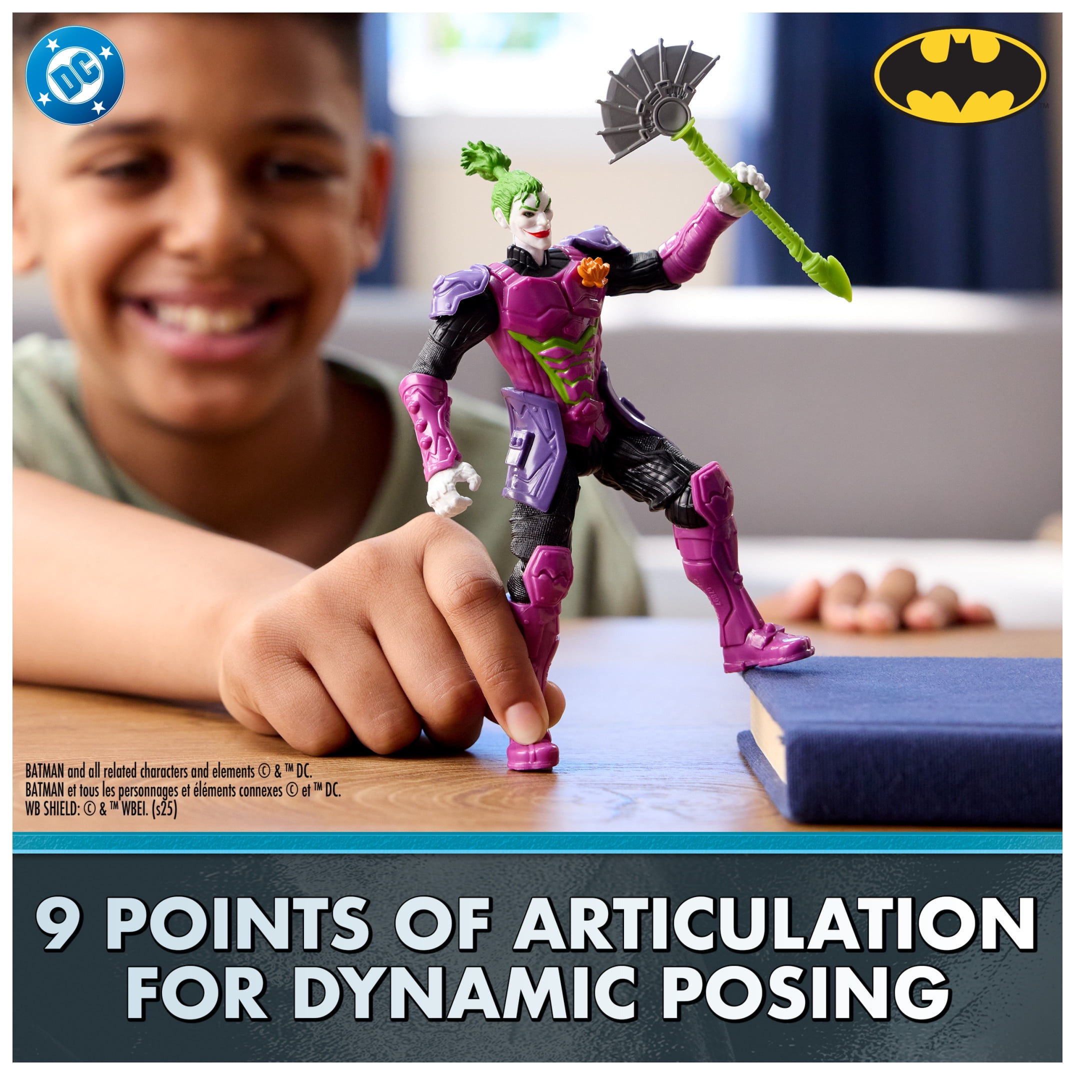 DC Comics Batman Ninja Strike 6-inch Joker Action Figure for Ages