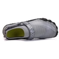 thumbnail image 4 of Hicooer Coolcsea Mens and Womens Durable Water Shoes (M 4-10.5; W5-11.5), Aqua Socks, Barefoot Skin Shoes for Water Sports Mud Racing Beach Surf Pool US Casual Shoes Light Grey, 4 of 5