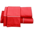 thumbnail image 1 of Juego De Sábana Matrimonial 100% Algodón Intima London Rojo, 1 of 3