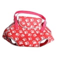 thumbnail image 2 of Portador de mascotas Salvador bolsa de viaje ajustable portátil transpirable para gatos y perros Rojo S, 2 of 10