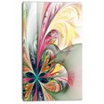 thumbnail image 2 of Traçage Fractal Multicolore - Impression sur Toile Florale, 2 of 4