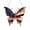 A, variant on US 250 2D Flat Acrylic Butterfly Flag Pendants, 4th of july Decor, Fade-Resistant Independence Day Hanging Ornaments, US 250Decor for Front Porch Columns, Patio Awnings & Balcony Railings