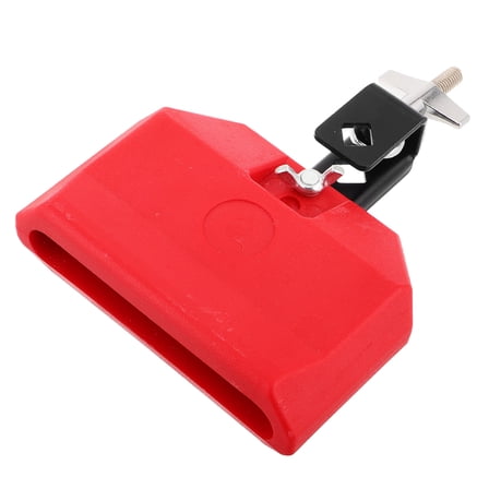 COSMOBETTY Drum Accessory Red Percussion Block For School Performances 1Pack