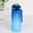 600ML blue-D, variant on 3Sizes Sports Water Bottle Gradient Color Motivational Bottle with Time Marker Leak-proof Cup Gym Outdoor Drinkware