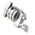 thumbnail image 3 of Camera Clamp Mount, Grip Head Clamp for Light Stand Camera Clamp Camera Mounts Clamps with Adjustable Angle with 4 Mounting Holes Full Metal Material Silver, Mounting Holes, 3 of 7