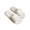 white, variant on Leather-Look EVA Slippers - Retro Style Flip Flops for Men & Women, Ultra Soft & Lightweight House Shoes