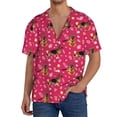 thumbnail image 1 of Fotbe German Shepherd Dog Camisa Estampada de Manga Corta para Hombre, Casual de Verano, Estilo Playero, Sin Arrugas-Medium, 1 of 5