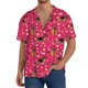 thumbnail image 1 of Fotbe German Shepherd Dog Camisa Estampada de Manga Corta para Hombre, Casual de Verano, Estilo Playero, Sin Arrugas-3X-Large, 1 of 5