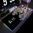 thumbnail image 3 of Alfombrillas de ratón LED para videojuegos, diseño de pulpo, alfombrilla de escritorio con retroiluminación grande, 39,3x19,6 pulgadas, alfombrilla para jugador RGB, alfombrilla luminosa para ratón, 3 of 5